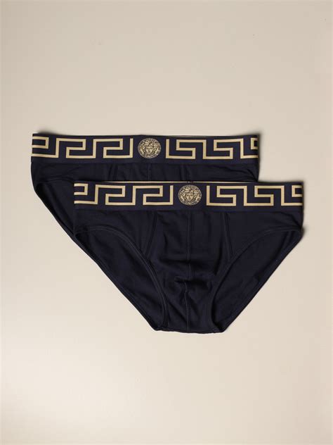 versace underwear blue|Versace underwear for men.